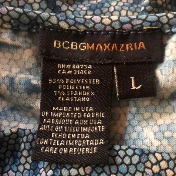 BCBGMAXAZRIA Spaghetti Strap Dress size L - Picture 6 of 8